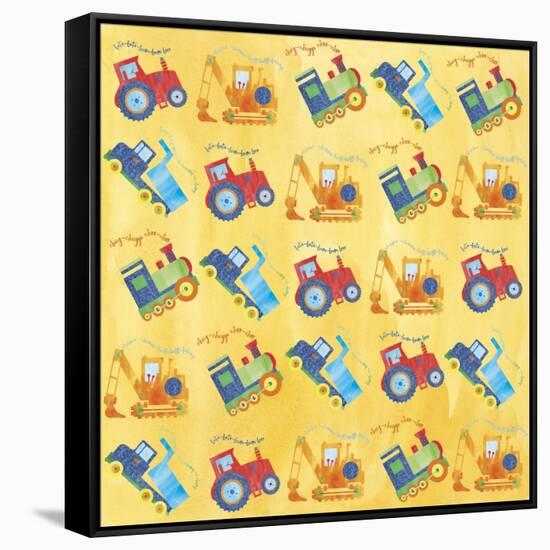 Vehicle Wrap F-Erin Clark-Framed Stretched Canvas