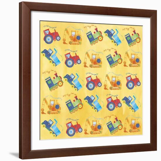 Vehicle Wrap F-Erin Clark-Framed Giclee Print