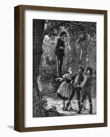 Vehmgericht, Secret Soc-Leo Taxil-Framed Art Print