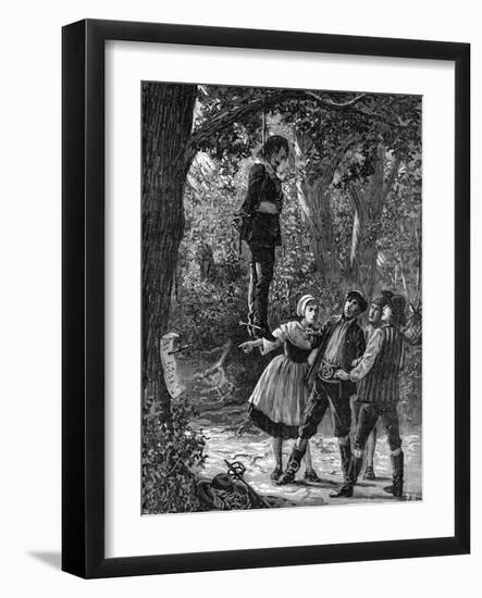 Vehmgericht, Secret Soc-Leo Taxil-Framed Art Print