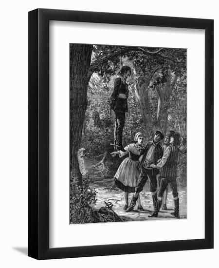 Vehmgericht, Secret Soc-Leo Taxil-Framed Art Print