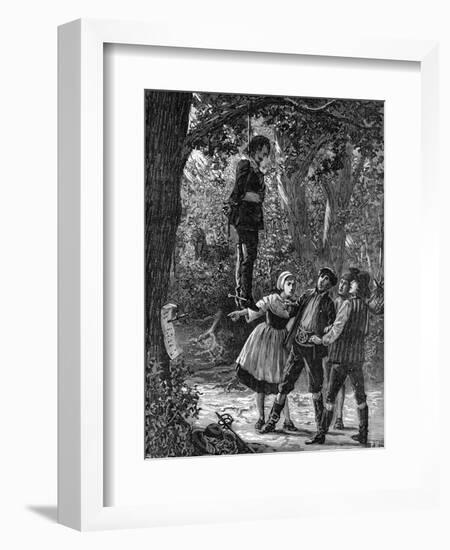 Vehmgericht, Secret Soc-Leo Taxil-Framed Art Print