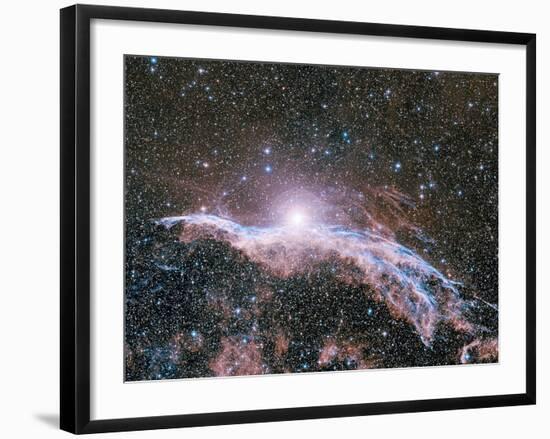 Veil Nebula Supernova Remnant-Davide De Martin-Framed Photographic Print