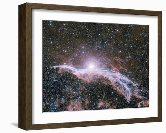 Veil Nebula Supernova Remnant-Davide De Martin-Framed Photographic Print