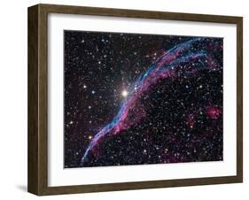 Veil Nebula-Stocktrek Images-Framed Photographic Print