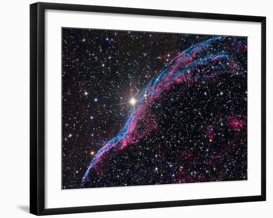 Veil Nebula-Stocktrek Images-Framed Photographic Print