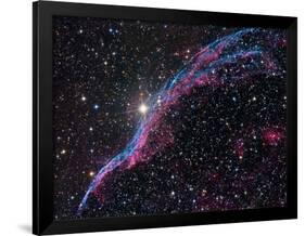 Veil Nebula-Stocktrek Images-Framed Photographic Print