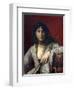 Veiled Circassian Lady-Jean Leon Gerome-Framed Giclee Print