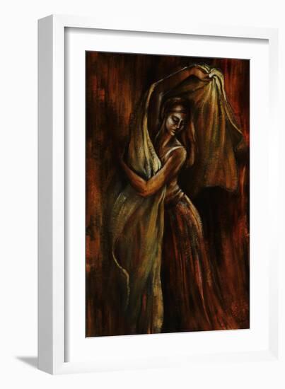 Veiled Elegance-Rikki Drotar-Framed Giclee Print