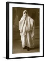 Veiled Woman, Algiers, Algeria, 1943-null-Framed Giclee Print