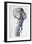 Veins and Arteries in the Head-Antoine Chazal-Framed Giclee Print