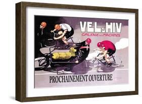 Vel d'Hiv Gallery of Machines: Opening Soon-Cancaret-Framed Art Print