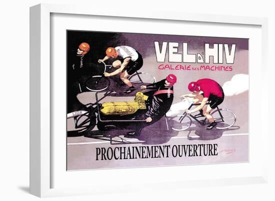 Vel d'Hiv Gallery of Machines: Opening Soon-Cancaret-Framed Art Print