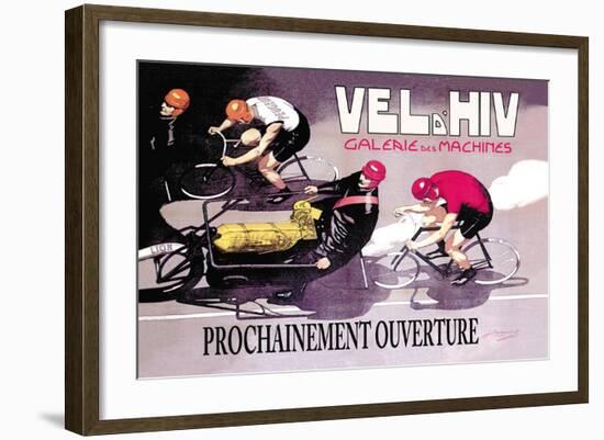 Vel d'Hiv Gallery of Machines: Opening Soon-Cancaret-Framed Art Print