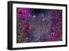 Vela Supernova Remnant in the Center of the Gum Nebula Area of Vela-Stocktrek Images-Framed Photographic Print