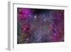 Vela Supernova Remnant in the Center of the Gum Nebula Area of Vela-Stocktrek Images-Framed Photographic Print