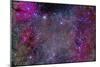 Vela Supernova Remnant in the Center of the Gum Nebula Area of Vela-Stocktrek Images-Mounted Photographic Print