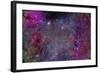 Vela Supernova Remnant in the Center of the Gum Nebula Area of Vela-Stocktrek Images-Framed Photographic Print