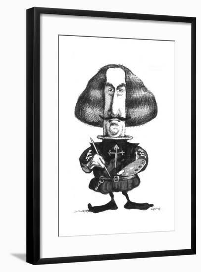 Velazquez-Gary Brown-Framed Giclee Print