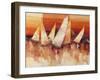 Vele all'orizzonte-Luigi Florio-Framed Art Print