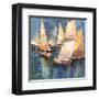 Veleggiando-Luigi Florio-Framed Art Print