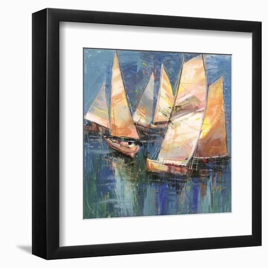 Veleggiando-Luigi Florio-Framed Art Print