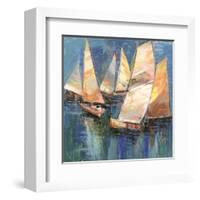 Veleggiando-Luigi Florio-Framed Art Print