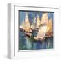 Veleggiando-Luigi Florio-Framed Art Print