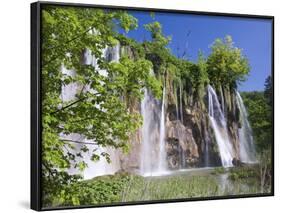 Veliki Prstavac Falls, Plitvice Lakes National Park (Plitvicka Jezera), Lika-Senj County, Croatia-Ruth Tomlinson-Framed Photographic Print