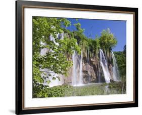 Veliki Prstavac Falls, Plitvice Lakes National Park (Plitvicka Jezera), Lika-Senj County, Croatia-Ruth Tomlinson-Framed Photographic Print