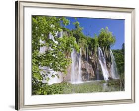 Veliki Prstavac Falls, Plitvice Lakes National Park (Plitvicka Jezera), Lika-Senj County, Croatia-Ruth Tomlinson-Framed Photographic Print