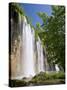 Veliki Prstavac Falls, Plitvice Lakes National Park (Plitvicka Jezera), Lika-Senj County, Croatia-Ruth Tomlinson-Stretched Canvas