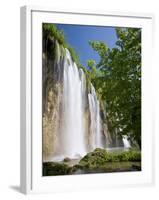 Veliki Prstavac Falls, Plitvice Lakes National Park (Plitvicka Jezera), Lika-Senj County, Croatia-Ruth Tomlinson-Framed Photographic Print