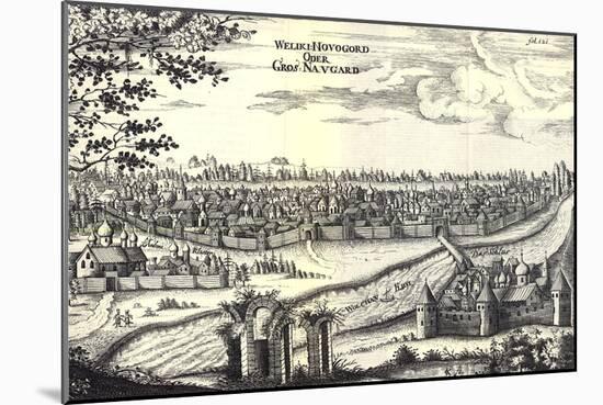 Velikiy Novgorod, 1656-null-Mounted Giclee Print