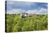 Vellberg Castle with Old Town, Vellberg, Hohenlohe Region, Baden Wurttemberg, Germany, Europe-Markus Lange-Stretched Canvas