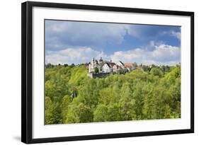 Vellberg Castle with Old Town, Vellberg, Hohenlohe Region, Baden Wurttemberg, Germany, Europe-Markus Lange-Framed Photographic Print