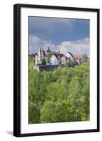 Vellberg Castle with Old Town, Vellberg, Hohenlohe Region, Baden Wurttemberg, Germany, Europe-Markus Lange-Framed Photographic Print