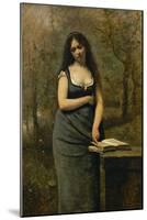 Velleda, (inspired by the heroine of " Martyrs" by Chateaubriand) Canvas, 83,5 x 55,5 cm R. F. 1640-Jean-Baptiste-Camille Corot-Mounted Giclee Print