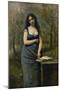 Velleda (Inspired by the Heroine of Martyrs, by Chateaubriand)-Jean-Baptiste-Camille Corot-Mounted Giclee Print