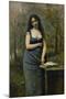 Velleda (Inspired by the Heroine of Martyrs, by Chateaubriand)-Jean-Baptiste-Camille Corot-Mounted Giclee Print