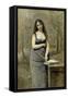Velleda-Jean-Baptiste-Camille Corot-Framed Stretched Canvas
