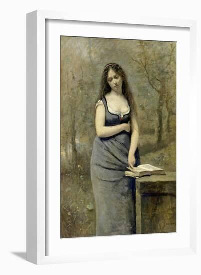 Velleda-Jean-Baptiste-Camille Corot-Framed Giclee Print