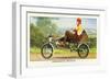 Velocar Horizontal Bike-null-Framed Art Print