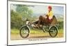 Velocar Horizontal Bike-null-Mounted Art Print