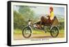 Velocar Horizontal Bike-null-Framed Stretched Canvas