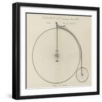 Véloce de course-null-Framed Giclee Print