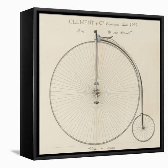 Véloce de course-null-Framed Stretched Canvas