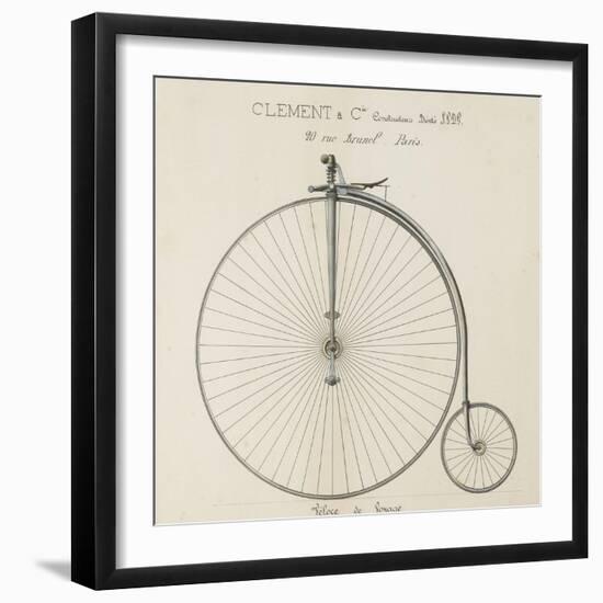 Véloce de voyage-null-Framed Giclee Print