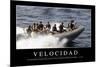 Velocidad. Cita Inspiradora Y Póster Motivacional-null-Mounted Photographic Print