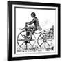 Velocipede, 1866-null-Framed Giclee Print